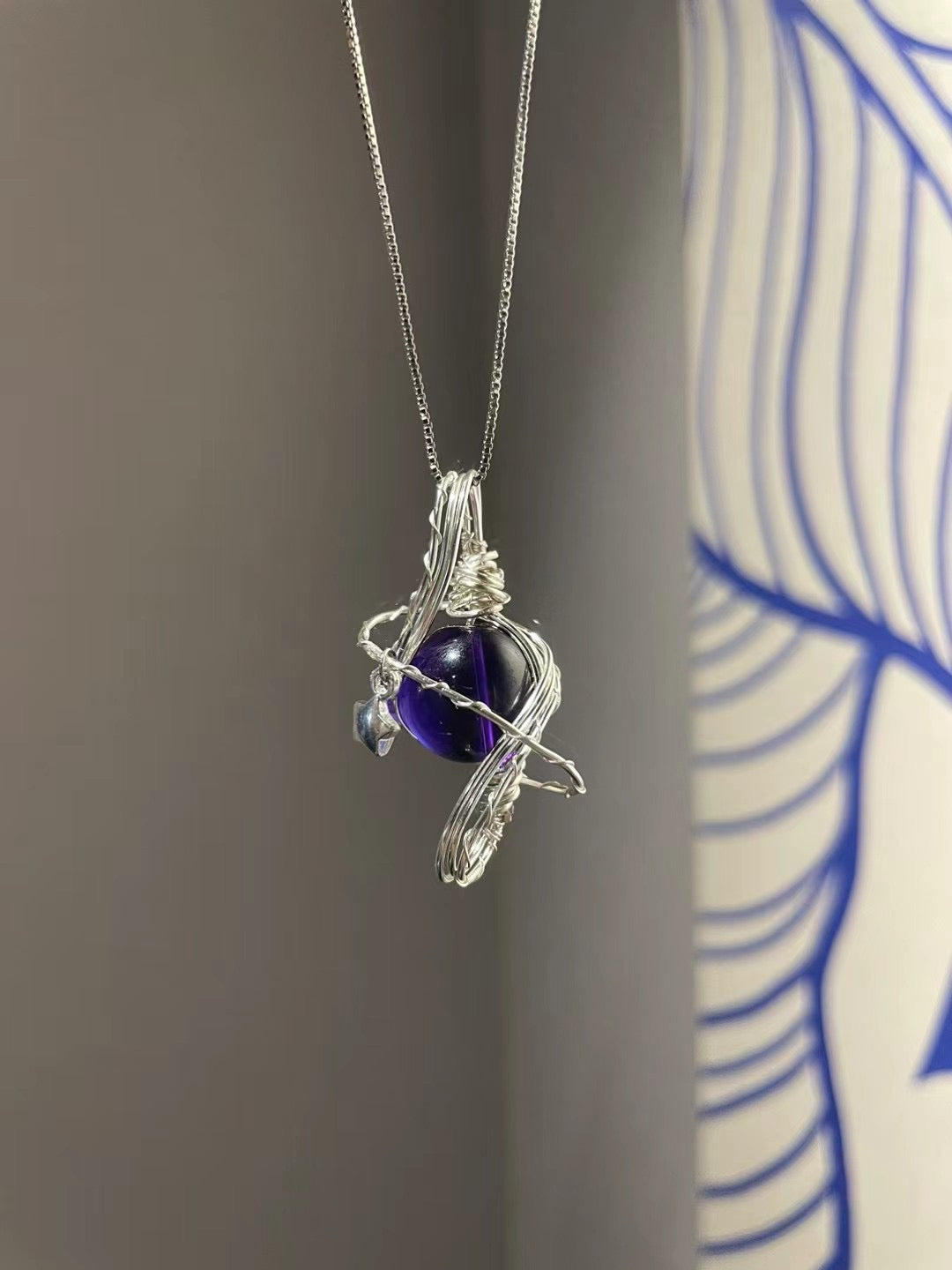 Purple Starlight Necklace